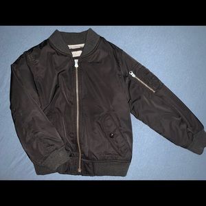 Baby Gap Black Bomber Jacket
